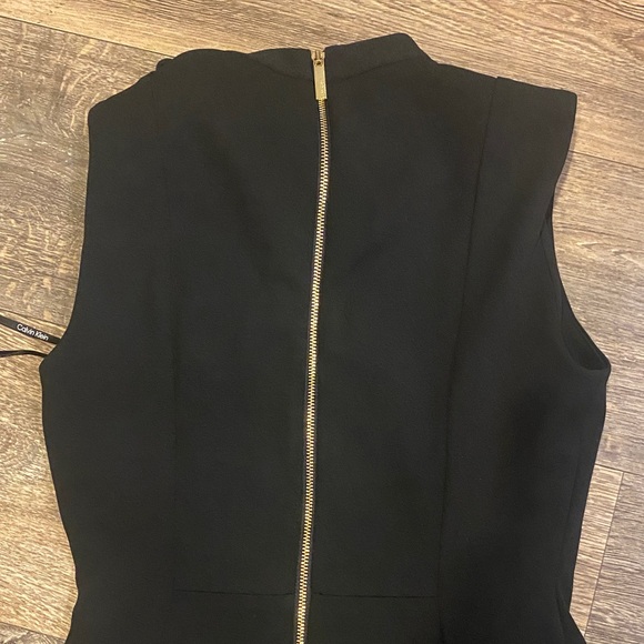 Calvin Klein Black Midi Dress - Picture 6 of 7